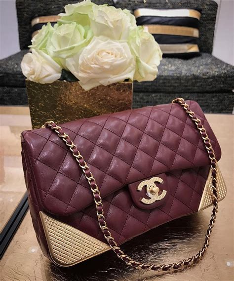 chanel studded corners flap bag|chanel flap bags.